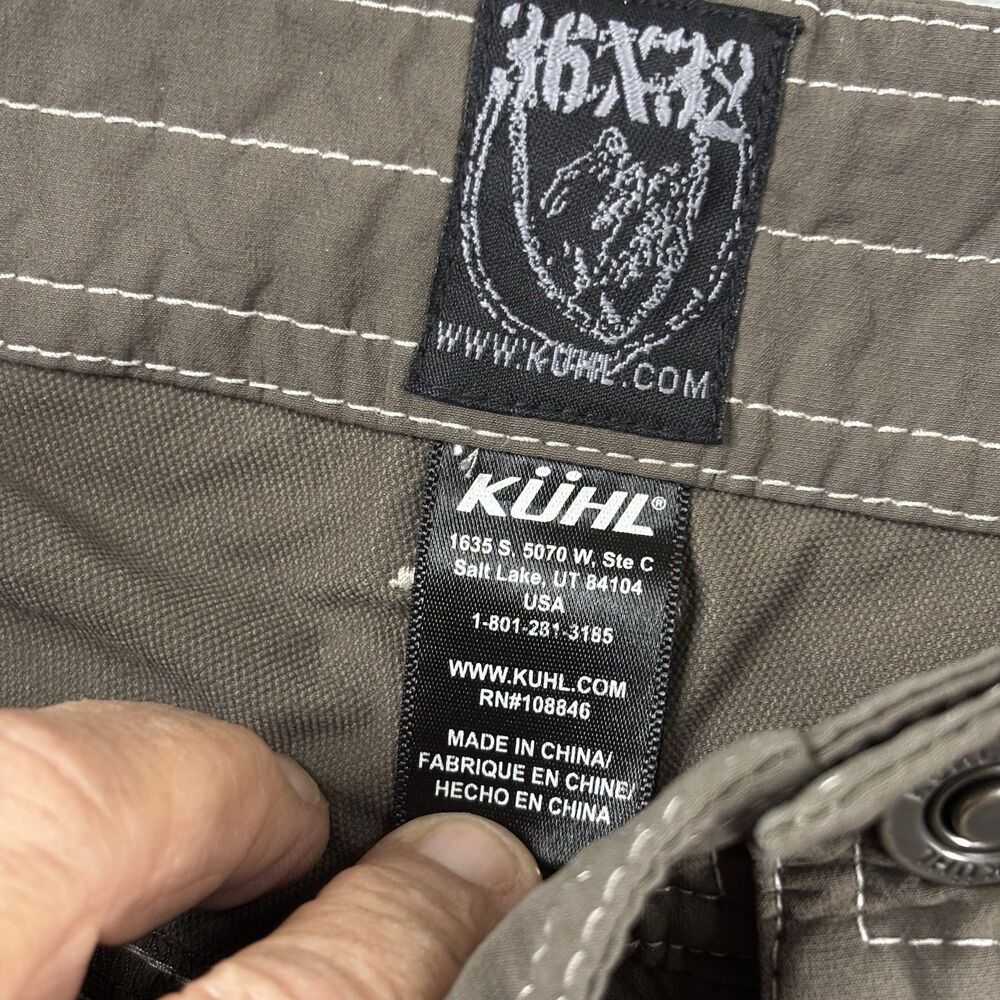 KUHL Men's Radikl Pants Stretch Hiking Outdoor Mountain Size Tag 36x32 **READ** - Picture 11 of 14